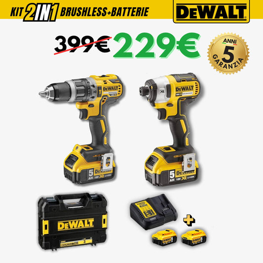 Kit 2in1: Avvitatore+Trapano